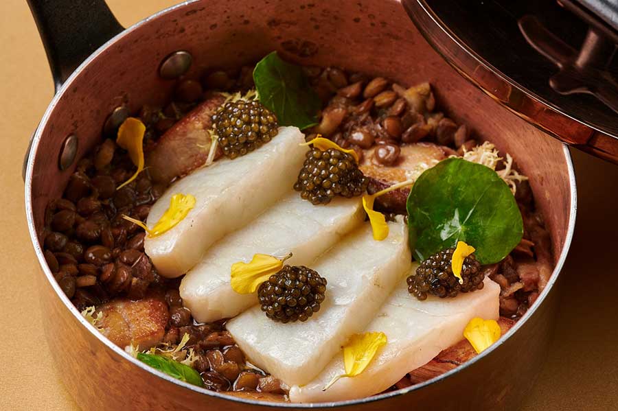 La Scala, an Italian restaurant at the Sukhothai Shanghai.