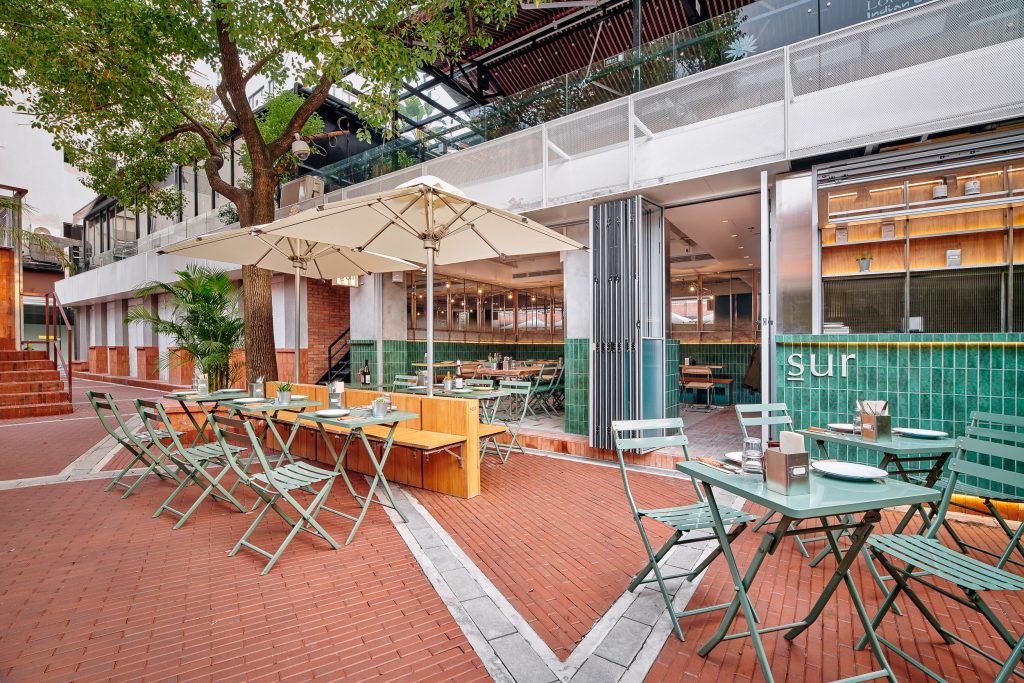 SUR eatery & bar, a restaurant in Tianzifang, Shanghai. 