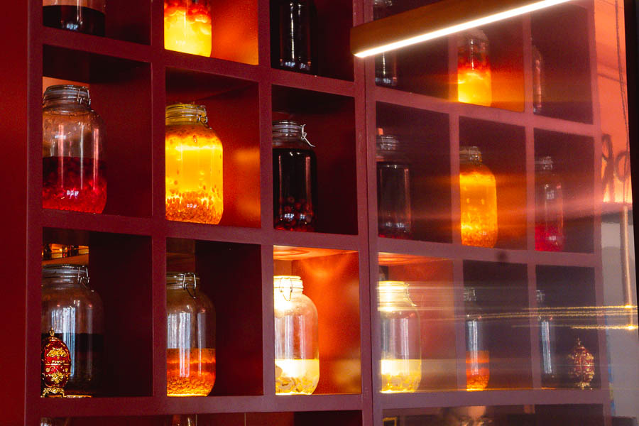 Borsh & Kompot is a casual Slavic restaurant and bar serving Russian food and house-infused vodkas in Shanghai. Photo by Rachel Gouk @ Nomfluence. 