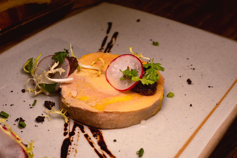 Steak and seafood at Cuivre, a French restaurant in Shanghai. Photo by Rachel Gouk @ Nomfluence.