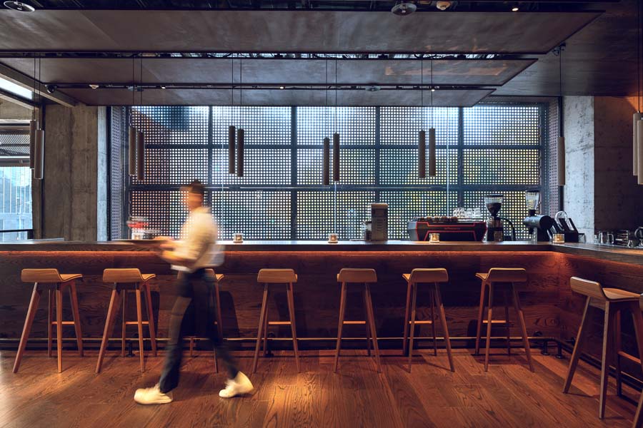 Genesis Restaurant by automaker Genesis opens in Xintiandi, Shanghai.