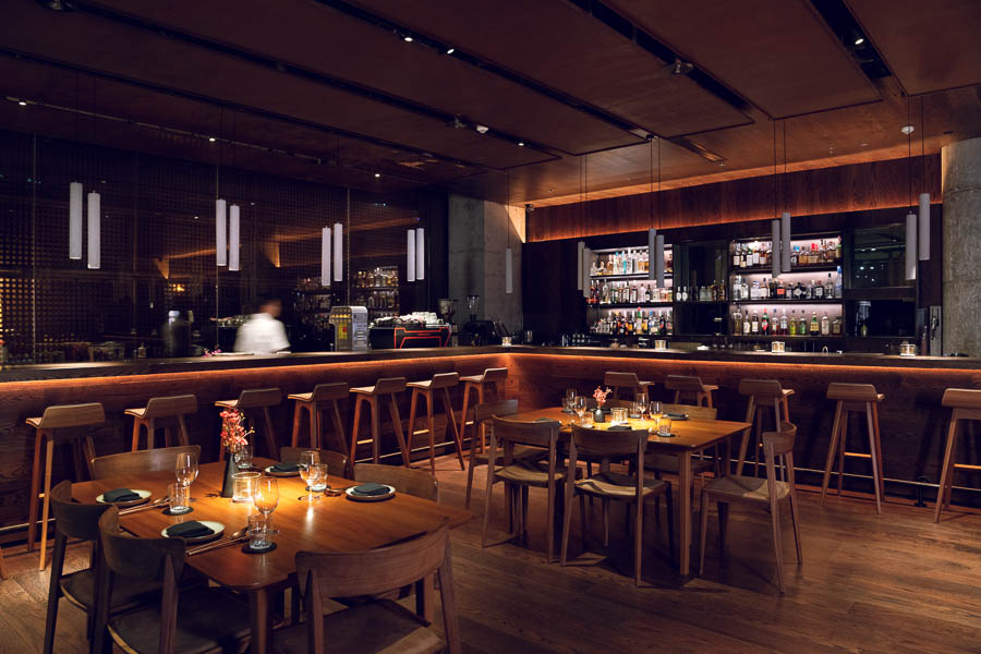 Genesis Restaurant by automaker Genesis opens in Xintiandi, Shanghai.