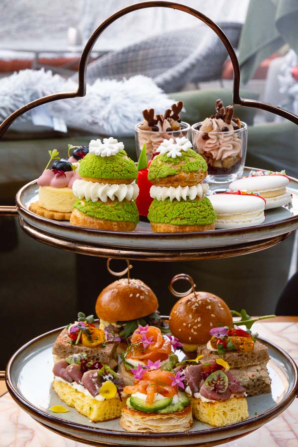 Festive afternoon tea at Highline Shanghai. Photo by Rachel Gouk @ Nomfluence.