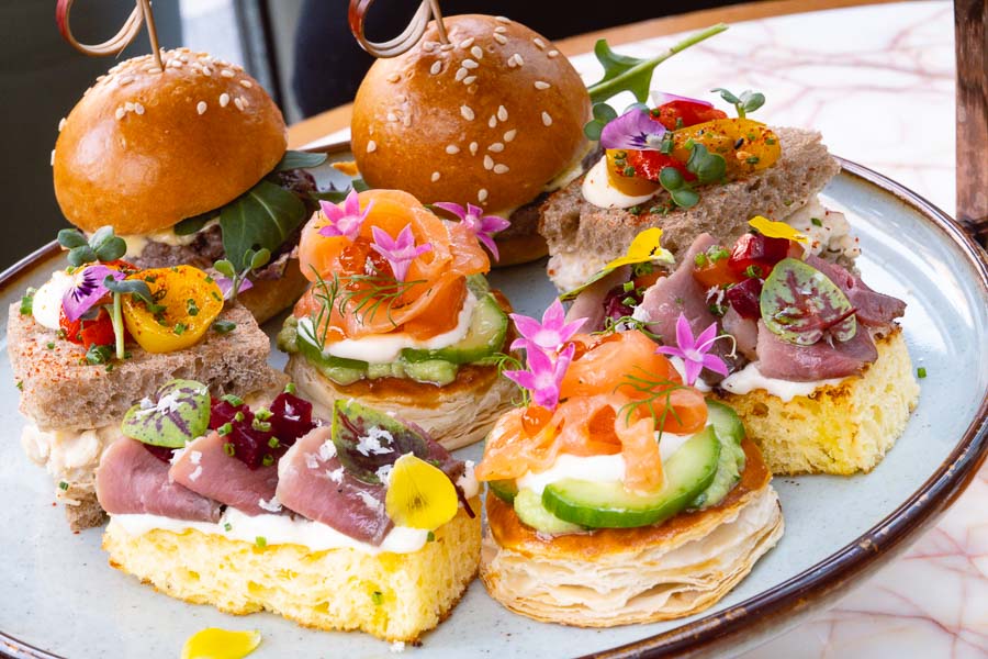 Festive afternoon tea at Highline Shanghai. Photo by Rachel Gouk @ Nomfluence.