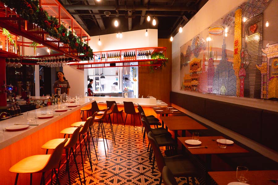 Shanghai Love, a restaurant and bar by the beverage brand of the same name. Photo by Rachel Gouk @ Nomfluence. 