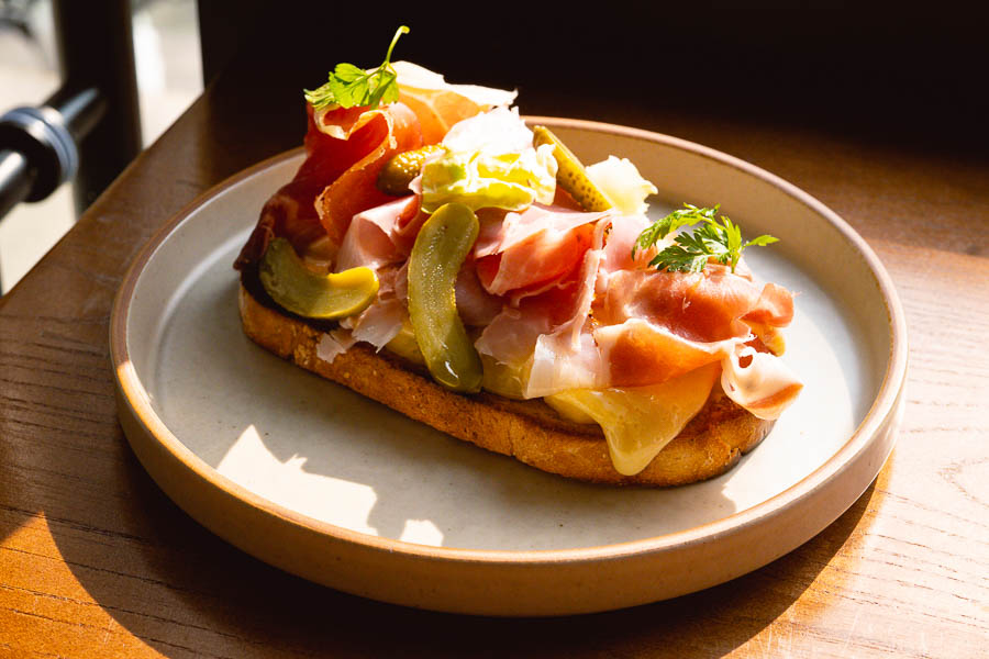 Spread, a cafe bar in Jing'an, Shanghai that does tartines and wine. Photo by Rachel Gouk @ Nomfluence.