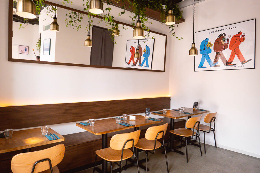 Spread, a cafe bar in Jing'an, Shanghai that does tartines and wine. Photo by Rachel Gouk @ Nomfluence.