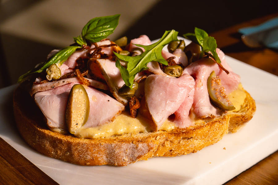 Spread, a cafe bar in Jing'an, Shanghai that does tartines and wine. Photo by Rachel Gouk @ Nomfluence.