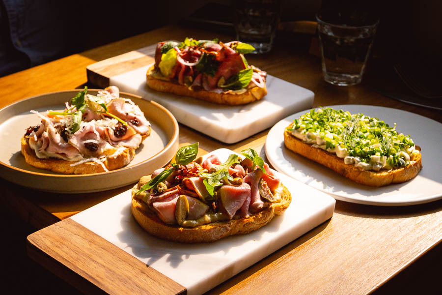 Spread, a cafe bar in Jing'an, Shanghai that does tartines and wine. Photo by Rachel Gouk @ Nomfluence.