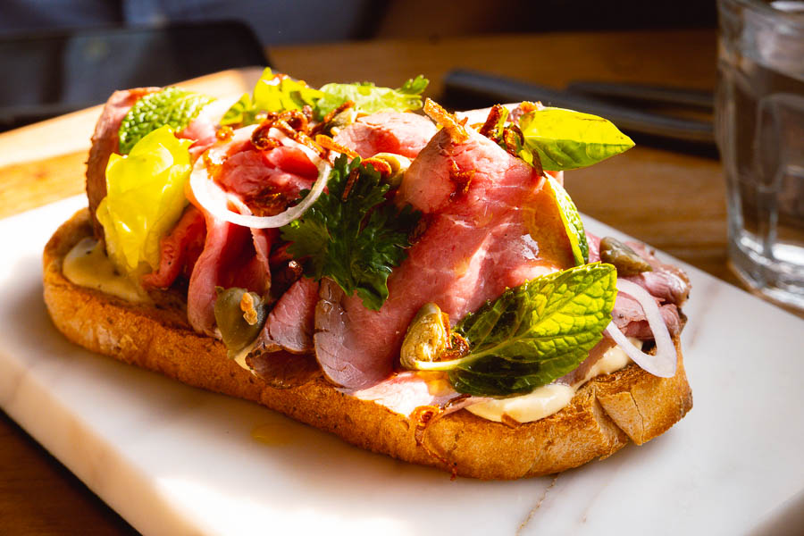Spread, a cafe bar in Jing'an, Shanghai that does tartines and wine. Photo by Rachel Gouk @ Nomfluence.