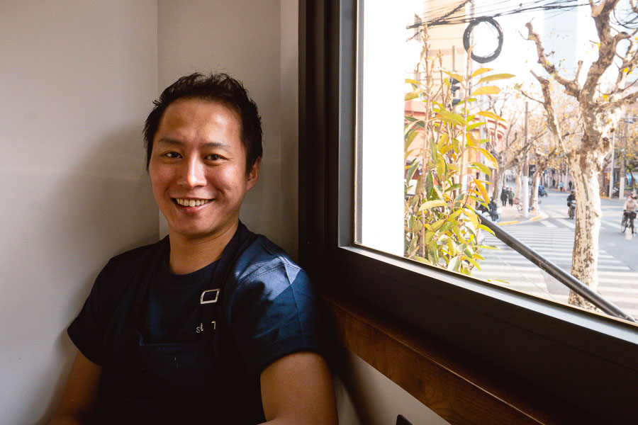 Spread, a cafe bar in Jing'an, Shanghai that does tartines and wine. Photo by Rachel Gouk @ Nomfluence.