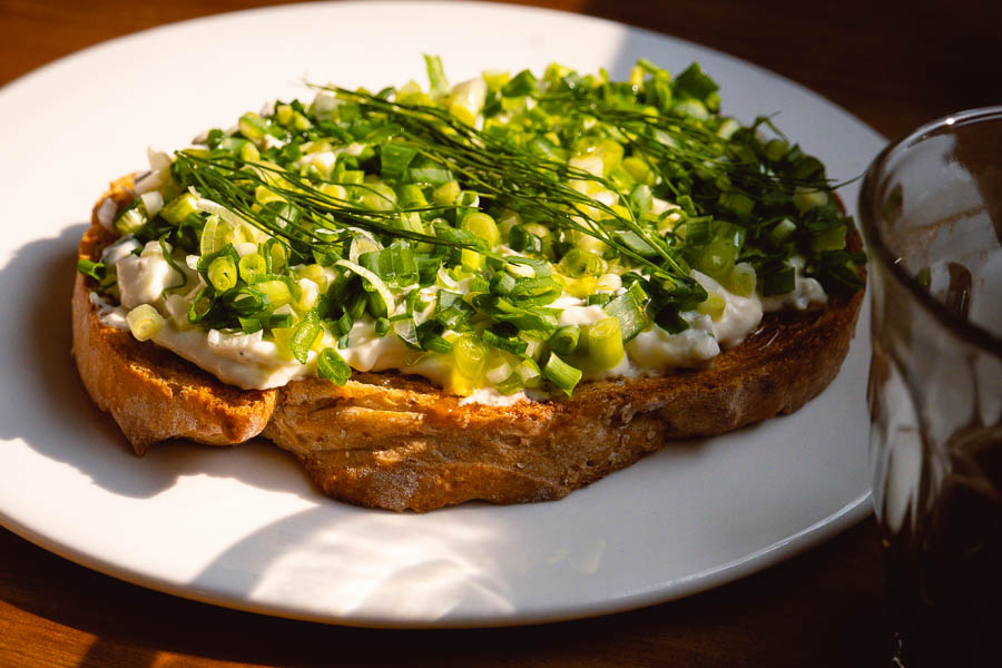 Spread, a cafe bar in Jing'an, Shanghai that does tartines and wine. Photo by Rachel Gouk @ Nomfluence.