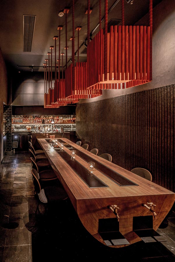Black Rock is a cocktail bar that specializes in all things whisky.