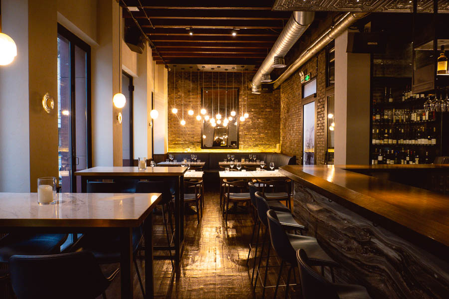 Crush is a modern American wine bistro in Jing'an, Shanghai that also does a free-flow brunch.