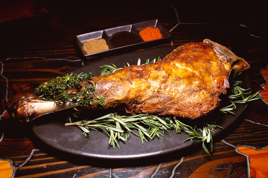 Whole lamb leg. Xibo is a fantastic Xinjiang restaurant in Shanghai that has a diverse menu of ethnic dishes. Photo by Rachel Gouk @ Nomfluence.