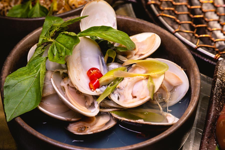 Seafood at Bun Cha Cha Grill, a Vietnamese barbecue restaurant in Shanghai. Photo by Rachel Gouk @ Nomfluence.