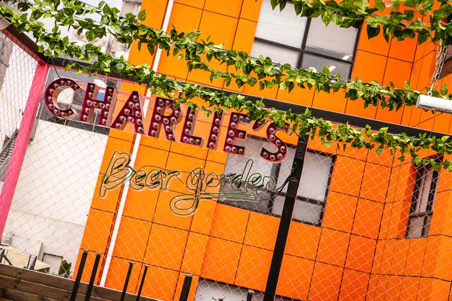 Charlie's burger joint in collaboration with Beijing's Great Leap Brewing has opened Charlie's Beer Garden in Jing'an, Shanghai. Photo by Rachel Gouk @ Nomfluence.