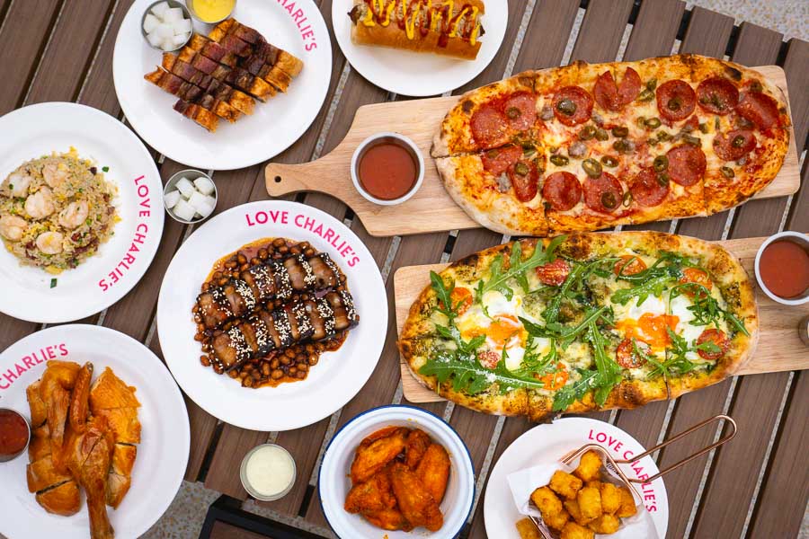Charlie's burger joint in collaboration with Beijing's Great Leap Brewing has opened Charlie's Beer Garden in Jing'an, Shanghai. Photo by Rachel Gouk @ Nomfluence.