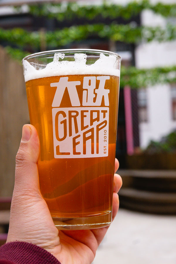 Charlie's burger joint in collaboration with Beijing's Great Leap Brewing has opened Charlie's Beer Garden in Jing'an, Shanghai. Photo by Rachel Gouk @ Nomfluence.