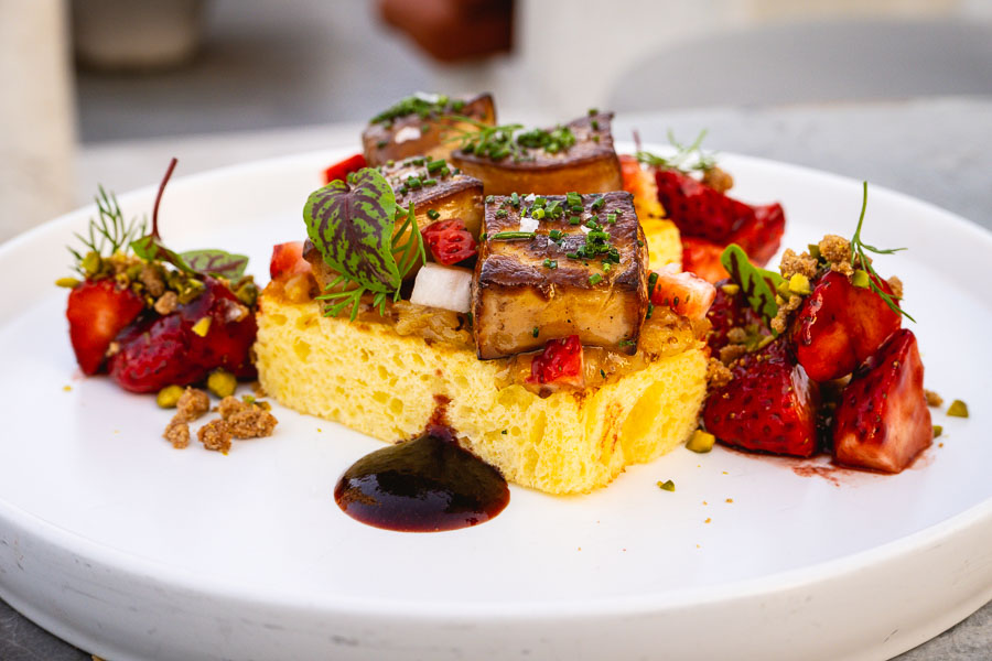 Foie gras at Highline, a modern American restaurant in Xintiandi, Shanghai. Photo by Rachel Gouk @ Nomfluence