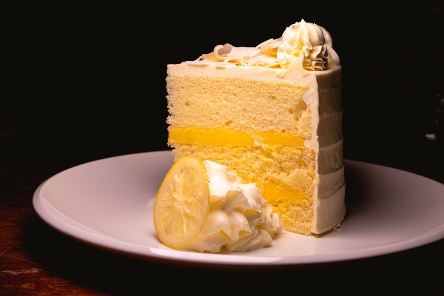Lemon chiffon cake at Highline Shanghai. Photo by Rachel Gouk @ Nomfluence
