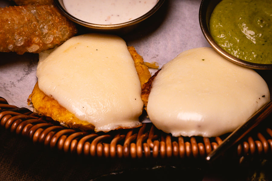 Cachapas at BoCa, a Latin restaurant and bar serving Colombian and Venezuelan food in Shanghai. Photo by Rachel Gouk @ Nomfluence.