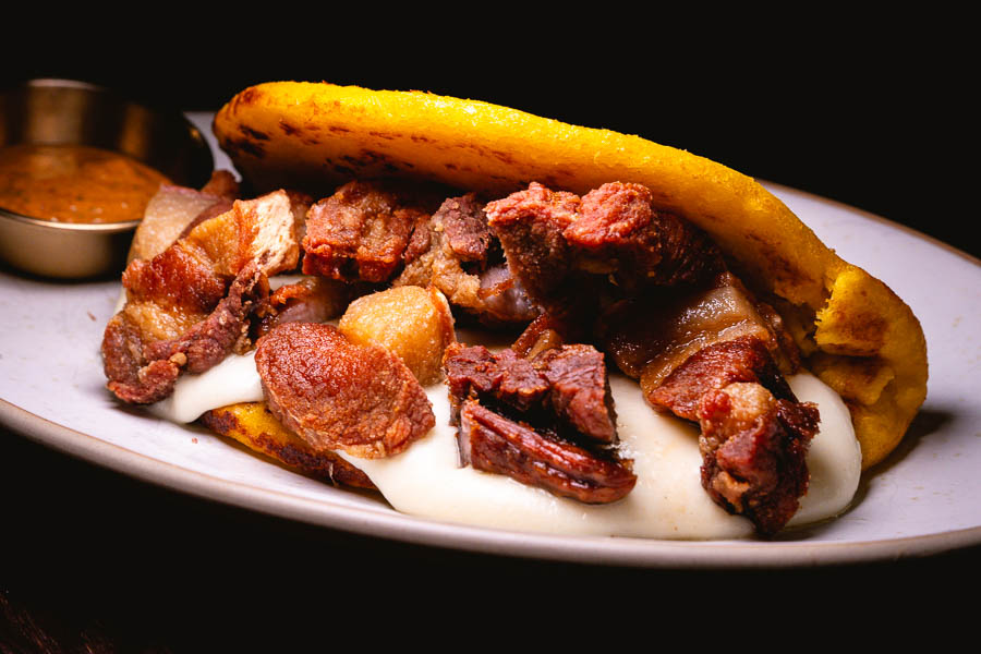 Cachapas at BoCa, a Latin restaurant and bar serving Colombian and Venezuelan food in Shanghai. Photo by Rachel Gouk @ Nomfluence.