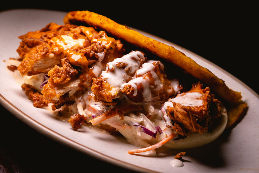 Cachapas at BoCa, a Latin restaurant and bar serving Colombian and Venezuelan food in Shanghai. Photo by Rachel Gouk @ Nomfluence.