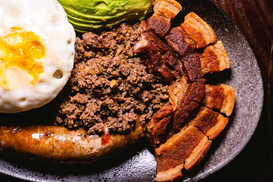 Bandeja Paisa at BoCa, a Latin restaurant and bar serving Colombian and Venezuelan food in Shanghai. Photo by Rachel Gouk @ Nomfluence.