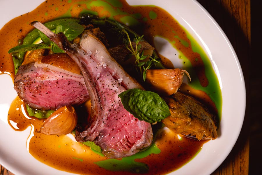 Steak and seafood at Cuivre, a French restaurant in Shanghai. Photo by Rachel Gouk @ Nomfluence.