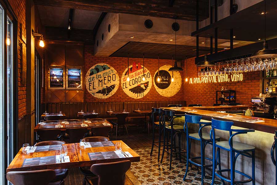 Restaurants where you can eat ceviche in Shanghai: lobster ceviche at RAW Eatery.
