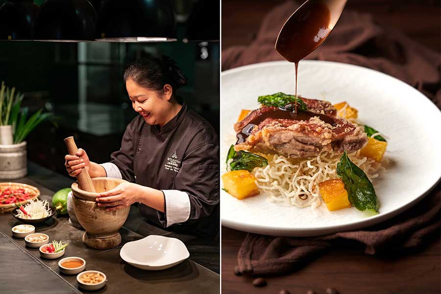 Sukhothai Shanghai welcomes chef Anchalee Luadkham at Urban Café & Lounge, new Thai menu highlighting Chiang Mai cuisine launches in July.