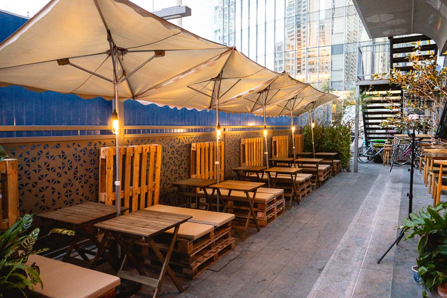 Yaya's Pasta Bar is a restaurant and bar in Shanghai serving fresh pasta with Chinese flavors and ingredients. Photo by Rachel Gouk @ Nomfluence