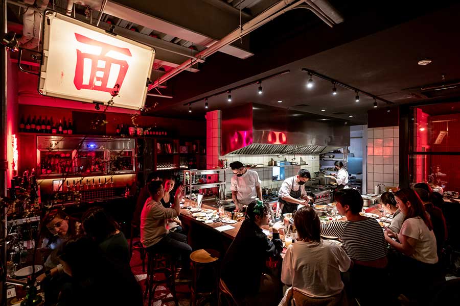 Yaya's Pasta Bar is a restaurant and bar in Shanghai serving fresh pasta with Chinese flavors and ingredients. @ Nomfluence