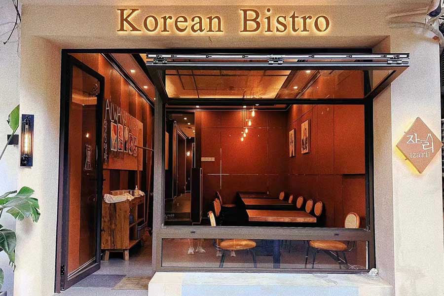 New restaurant openings in Shanghai: modern Korean bistro ZARI.