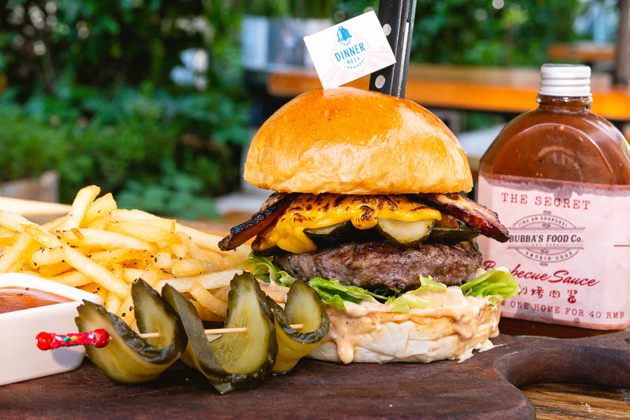 Bubba's. Shanghai Burger Month 2022 by Nomfluence. Photo by Rachel Gouk @ Nomfluence.
