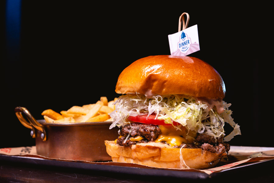 Cages. Shanghai Burger Month 2022 by Nomfluence. Photo by Rachel Gouk @ Nomfluence.