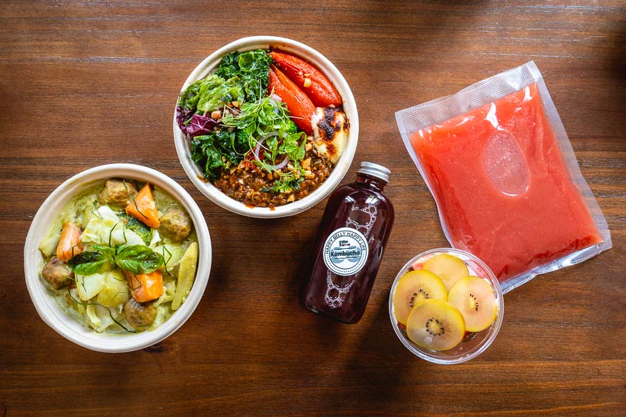 Carrot & Cleaver by MissGreen, vegan plant-based meals in Shanghai. Photo by Rachel Gouk @ Nomfluence.