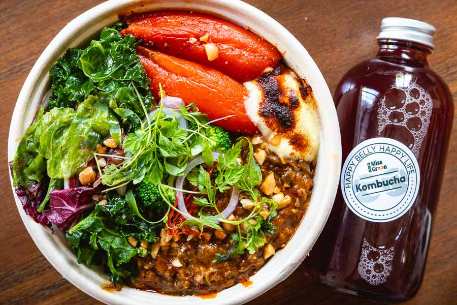 Carrot & Cleaver by MissGreen, vegan plant-based meals in Shanghai. Photo by Rachel Gouk @ Nomfluence.