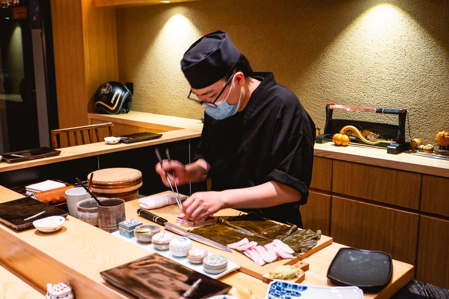 Hulu Sushi, one of the best Japanese restaurants in Shanghai for omakase. Photo by Rachel Gouk @ Nomfluence.