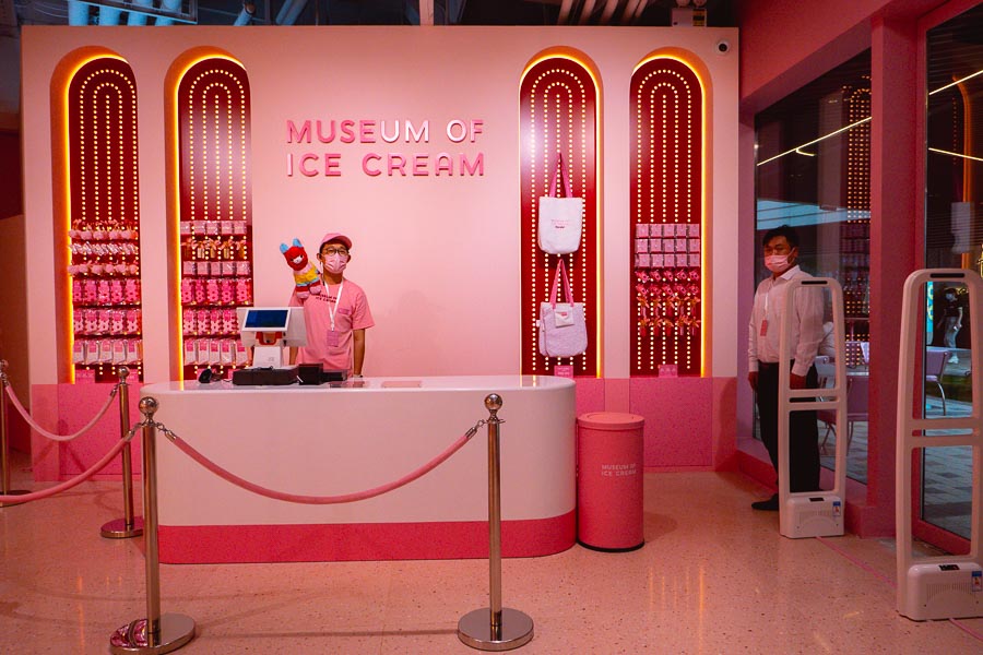 World famous attraction Museum of Ice Cream opens in Shanghai at Qiantan Taikoo Li. Photo by Rachel Gouk @ Nomfluence.