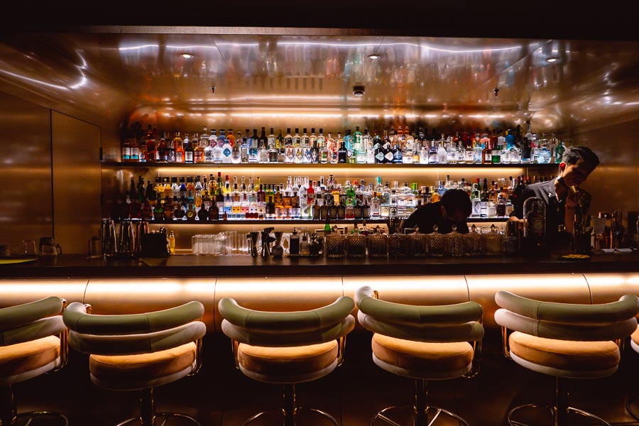 Black Glove is a gin-forward cocktail bar and restaurant in Shanghai. Photo by Rachel Gouk @ Nomfluence. 