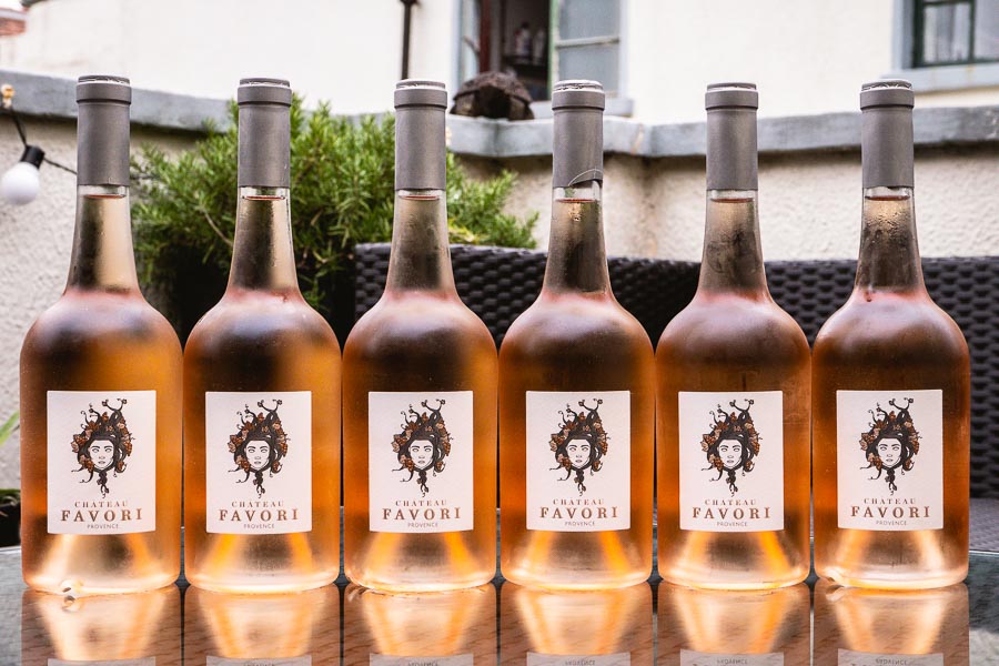Chateau Favori Rose, Provence. Photo by Rachel Gouk @ Nomfluence