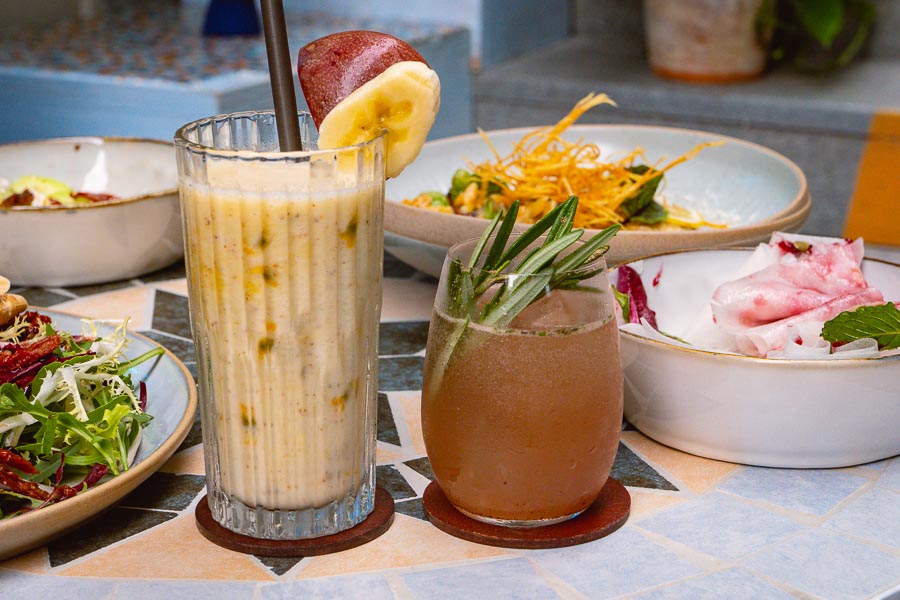 Empty Jar Cozy Hub Gin & Wine, cafe and bar with a health conscientious menu in Jing'an, Shanghai. Photo by Rachel Gouk @ Nomfluence. 