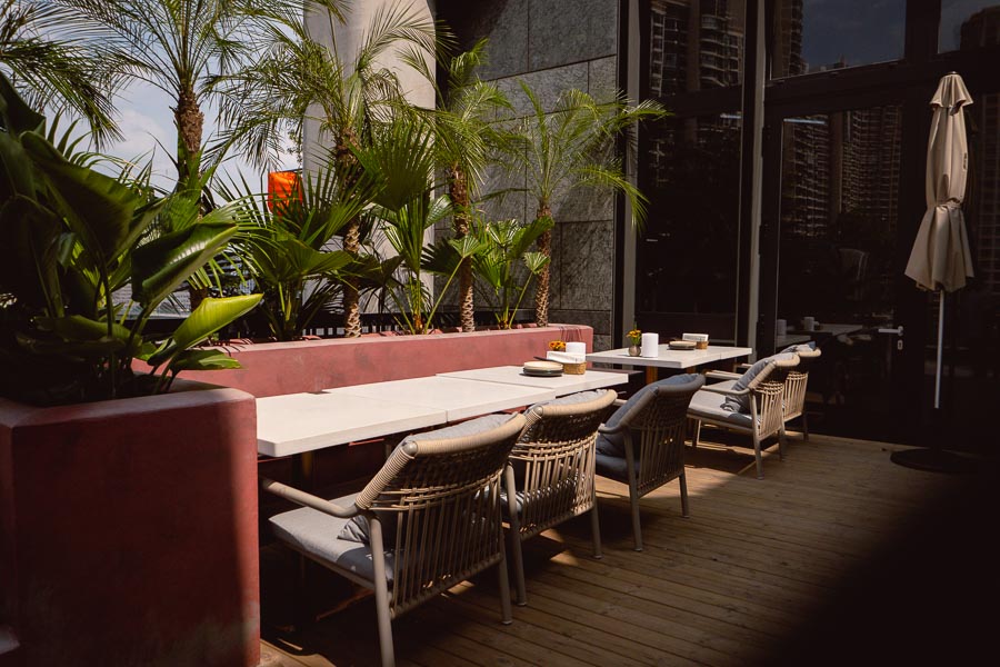 Xouk, an all-day restaurant at 1000 Trees by The Azul Group, Shanghai. Photo by Rachel Gouk @ Nomfluence.