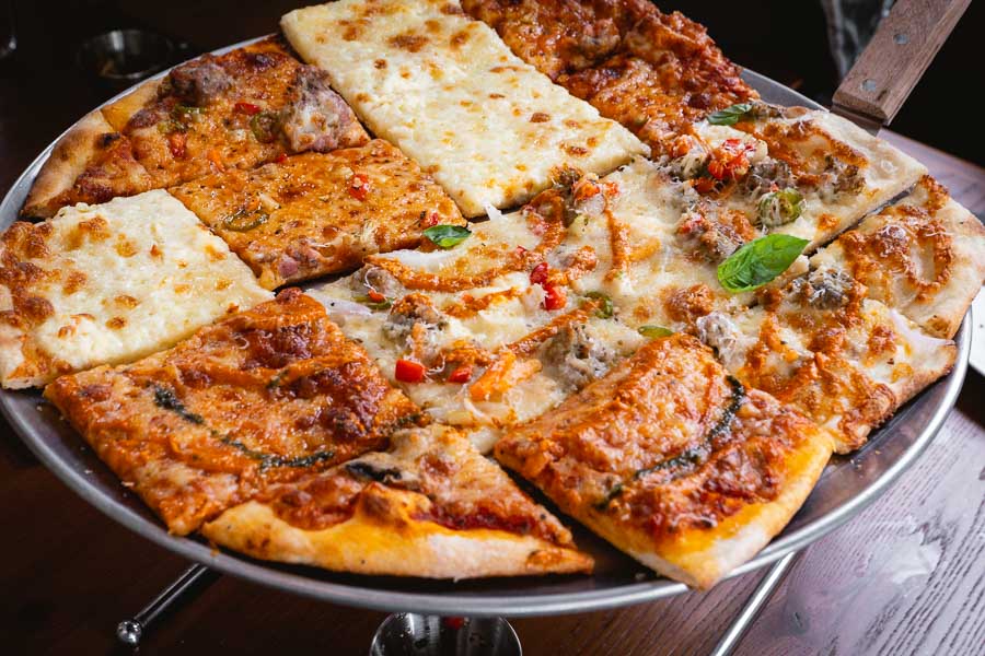 ZUP Pizza Bar is a restaurant and bar in Shanghai that does Chicago-style thin crust tavern pizzas. Photo by Rachel Gouk @ Nomfluence.