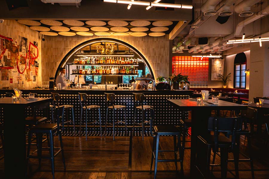 ZUP Pizza Bar is a restaurant and bar in Shanghai that does Chicago-style thin crust tavern pizzas. Photo by Rachel Gouk @ Nomfluence.