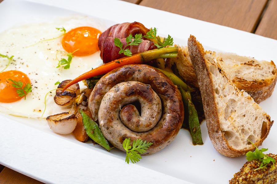 Bhacus grill restaurant for brunch in Shanghai. Photo by Rachel Gouk @ Nomfluence.