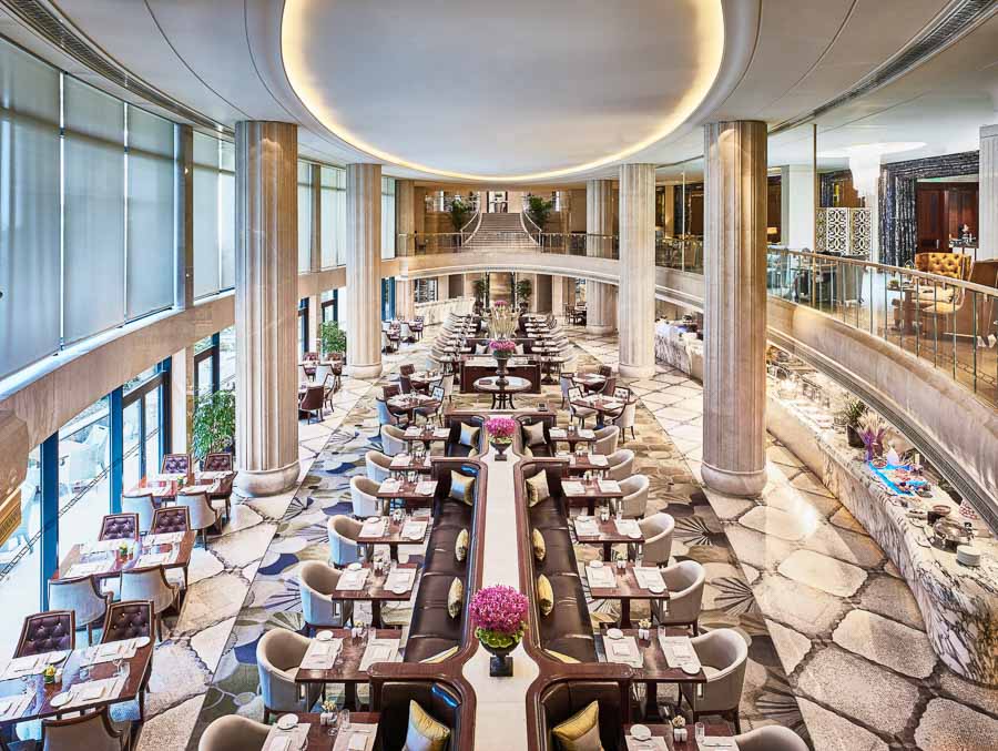 Waldorf Astoria Shanghai brunch