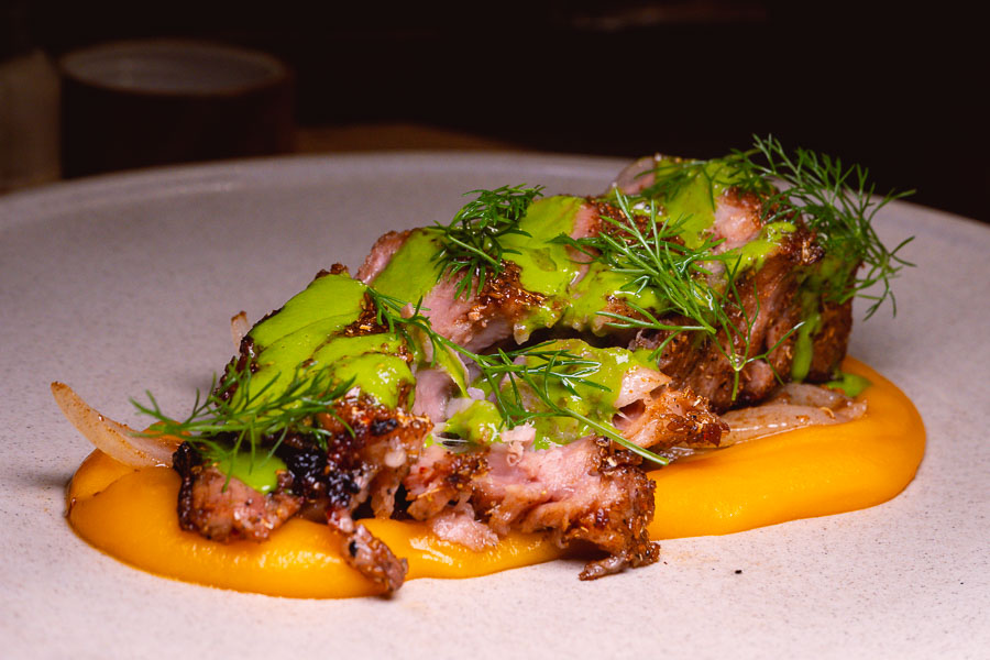 The Merchants Shanghai is a fine grill restaurant that specializes in dry aged fish and fowl, cooked on a wood fired grill. Photo by Rachel Gouk @ Nomfluence.